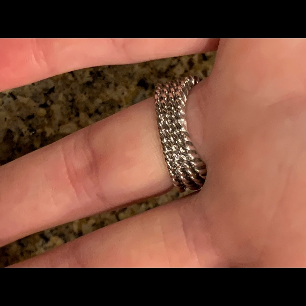 David Yurman amethyst ring - Picture 3 of 7